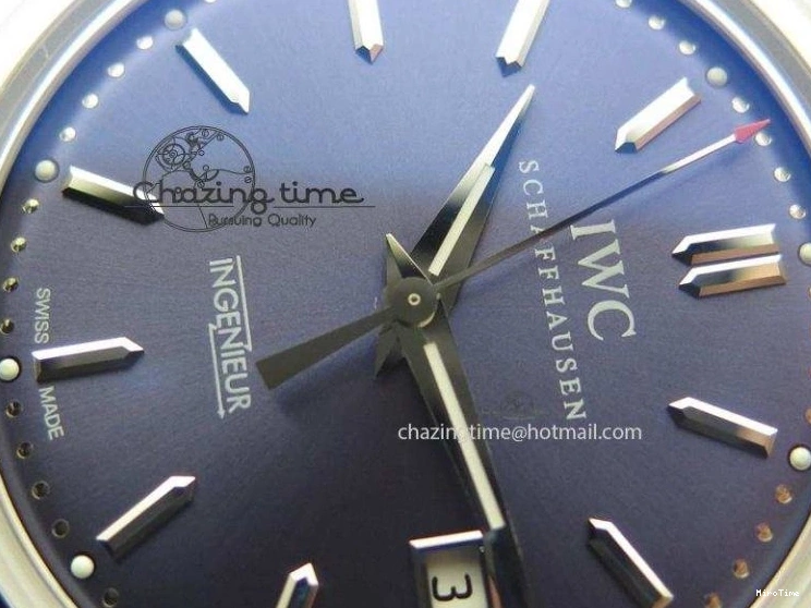 MIROTIME 0210 Thermal Ingeniuer St.Laurens SS Blue Dial MKF 1:1 V2 Best Edition On Black Leather Strap A 7353